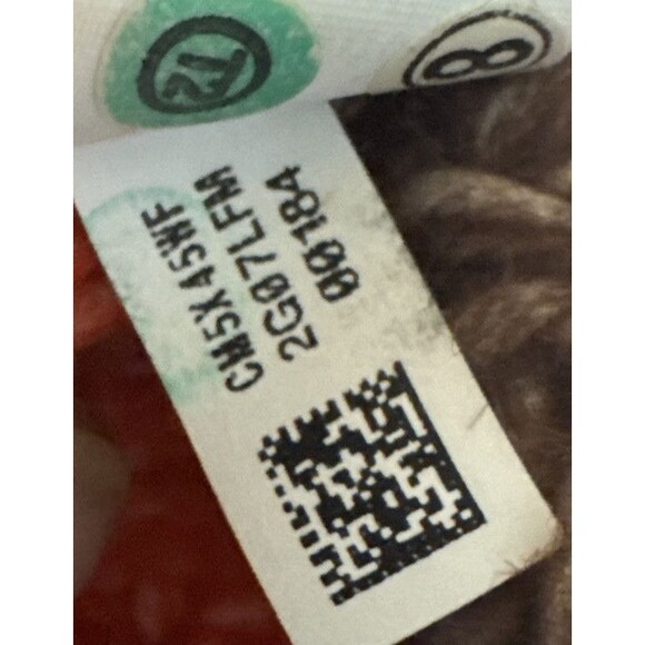 Offline By Aerie Chunky Knit Sweater Women’s Brown Red Striped Size Medium - Picture 7 of 9